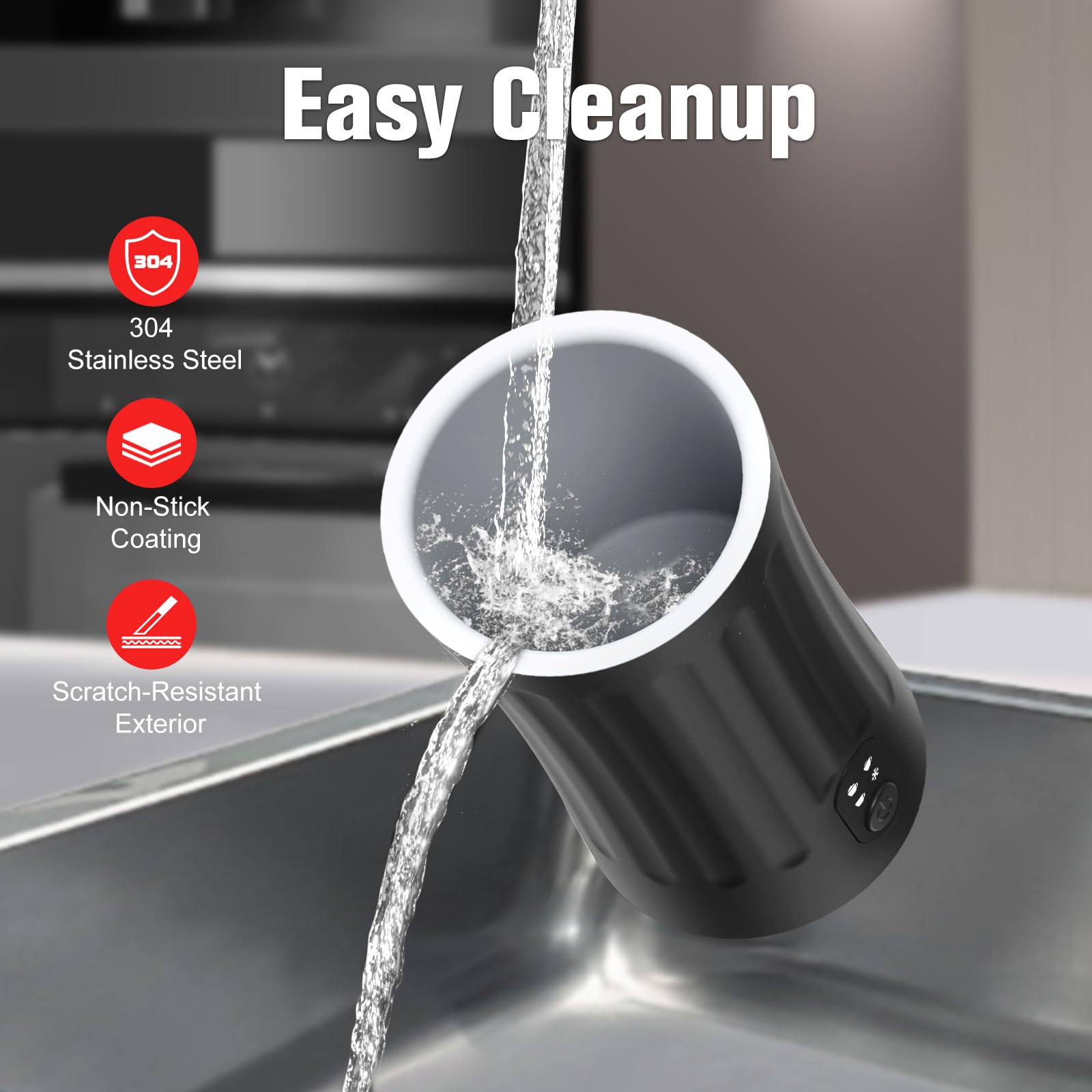 Uso doméstico de CookSwift para preparar bebidas estilo cafetería en casa
