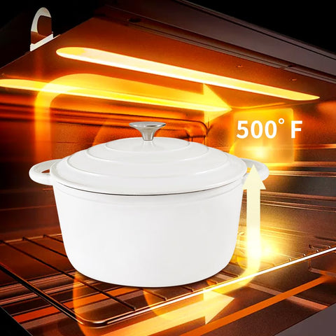 COOKWIN olla resistente a 500°F para sellar y asar con confianza