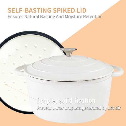 COOKWIN olla esmaltada con porcelana interior y exterior para calor uniforme