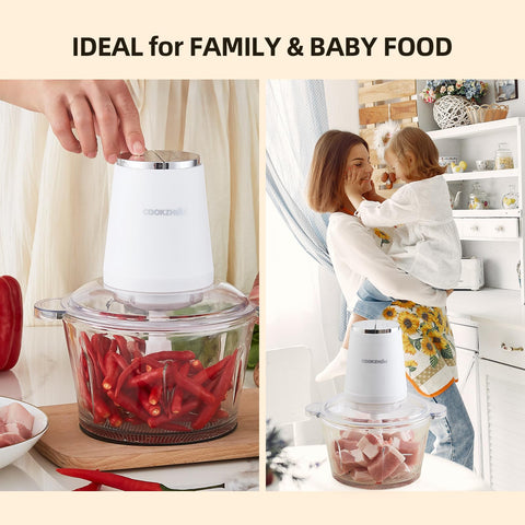 COOKZHOM usos múltiples para carne, verduras, frutas y frutos secos.