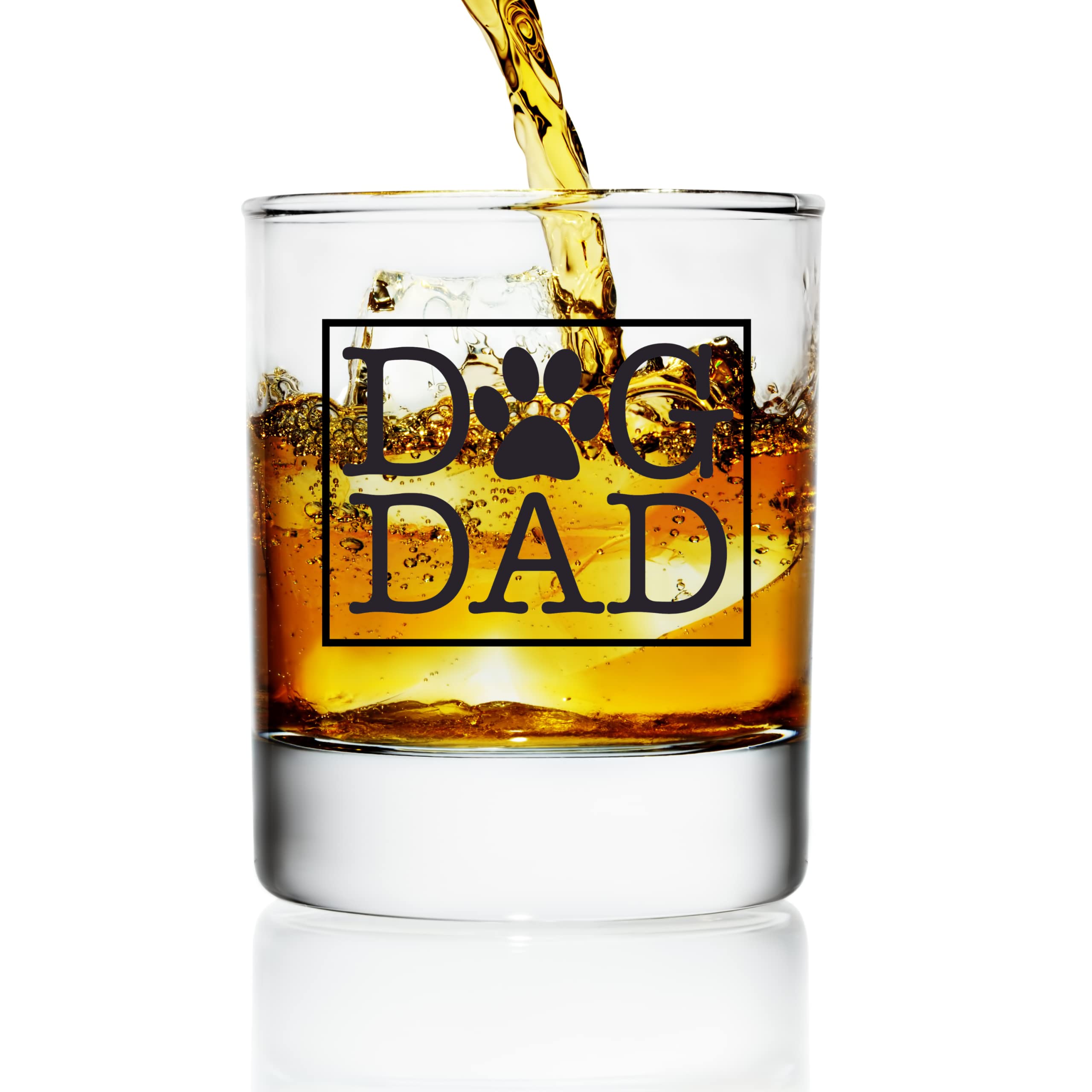 vaso COOL AF Dog Dad con impresión frontal duradera, perfecto para colección o regalo