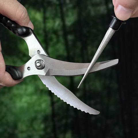 Cool Hand afilador con gancho para pesca, afila ganchos y cuchillos diarios