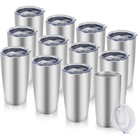 Vaso Cool Yoleb 20 onzas en primer plano, duradero y ayuda a mantener bebidas frías o calientes.