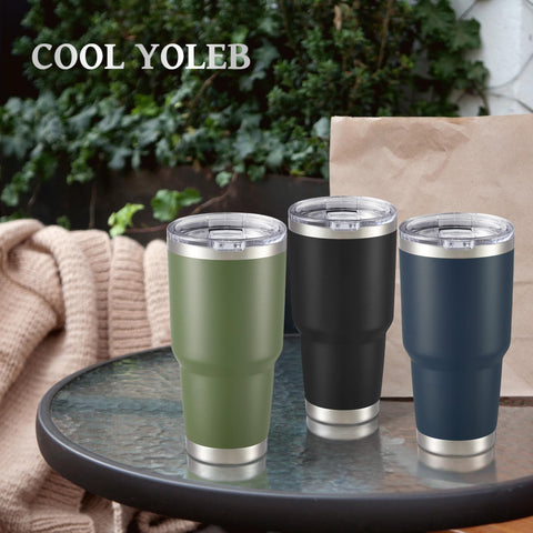 Cool Yoleb tumbler, ligero para oficina y aventuras al aire libre