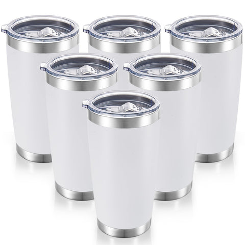 Vaso Cool Yoleb 20 oz con tapa, ideal para llevar bebidas.