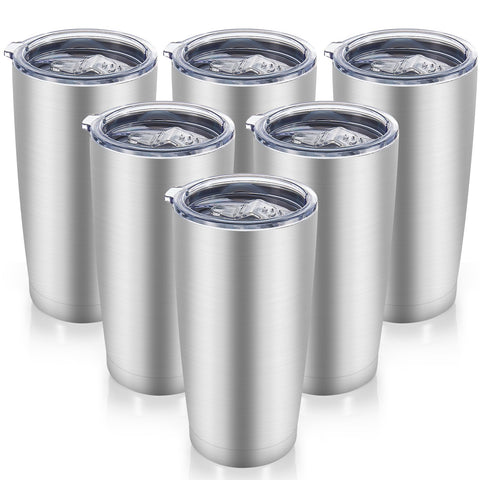 Cool Yoleb vaso térmico 20 oz con tapa, ideal para bebidas en movimiento