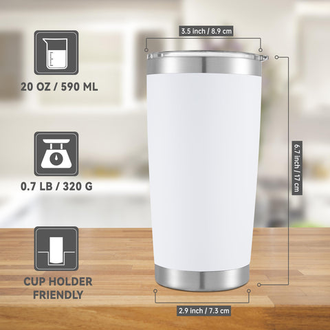 Vaso termico Cool Yoleb 20oz diseño compacto que cabe en portavasos