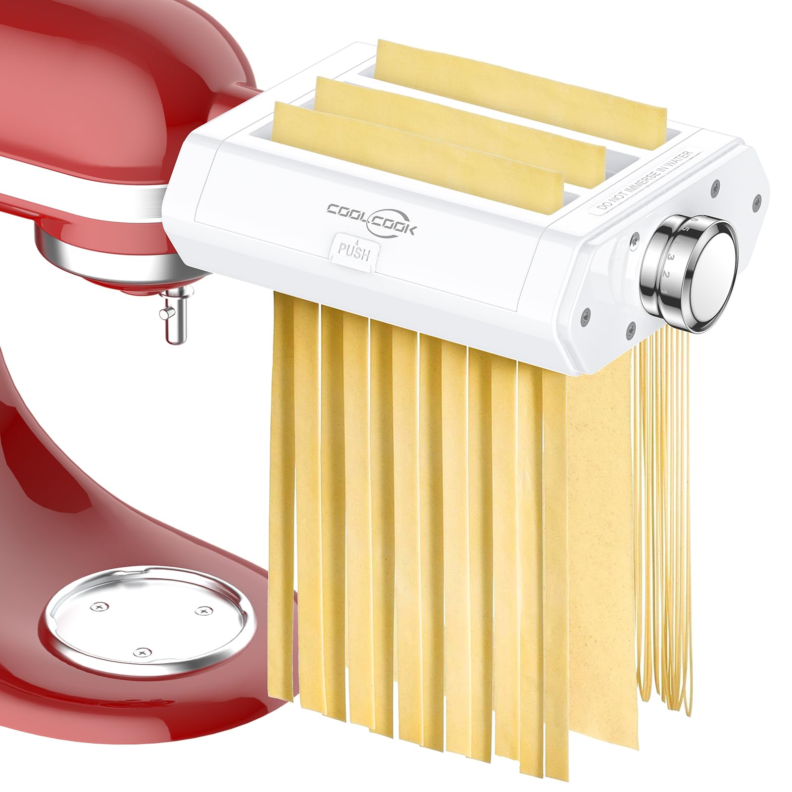 Coolcook accesorio 3 en 1 para KitchenAid facilita hacer pasta casera
