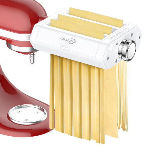 Coolcook accesorio 3 en 1 para KitchenAid facilita hacer pasta casera