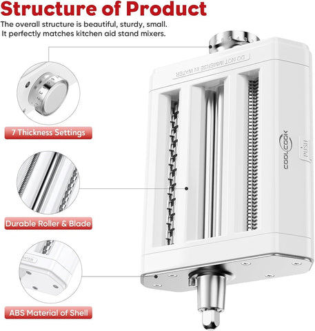 Coolcook cortador de espagueti para espagueti casero