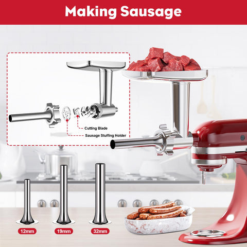 Coolcook placas de molienda múltiples para texturas precisas y control de consistencia.