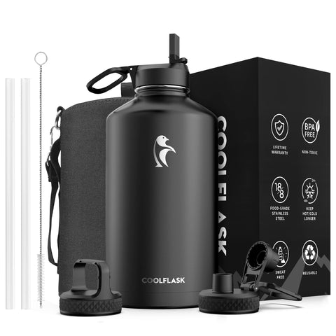 Coolflask uso-gym-excursiones ofrece hidratación constante en entrenamientos.