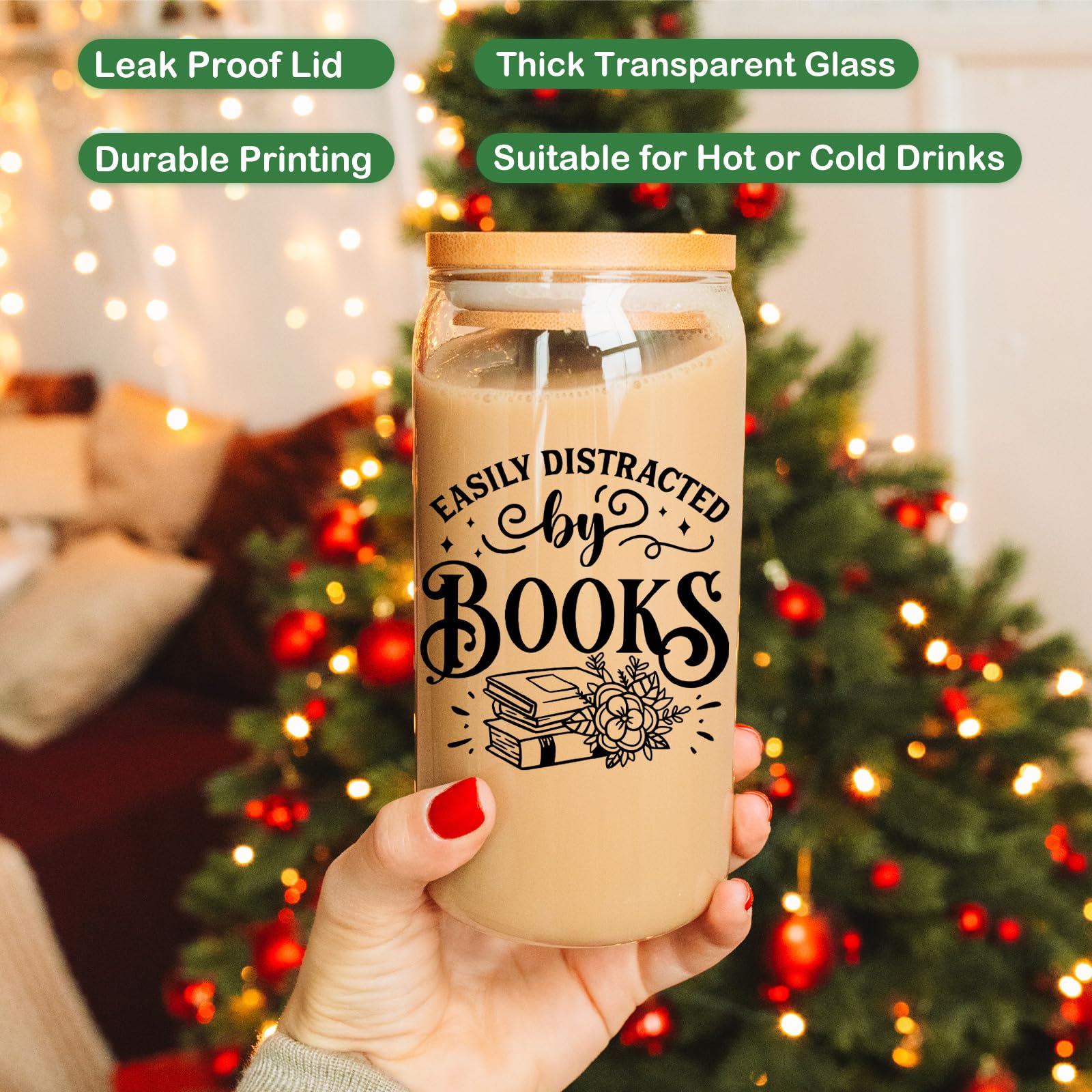 Vaso Coolife con tapa hermética para mantener bebidas y lecturas tranquilas.