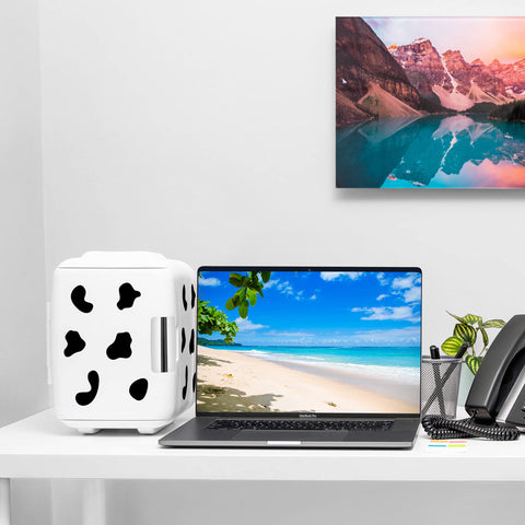 Cooluli minifrigo 4L conexiones: incluye AC, DC y USB