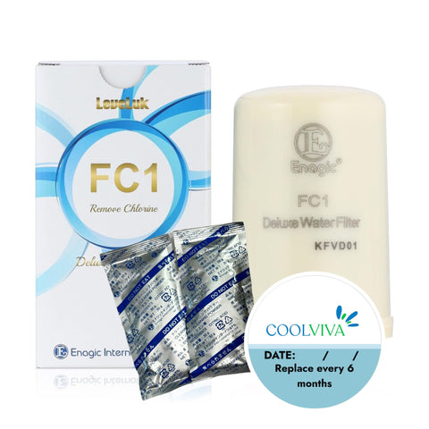 COOLVIVA FC1: filtro de agua para instalación rápida y purificación en casa.