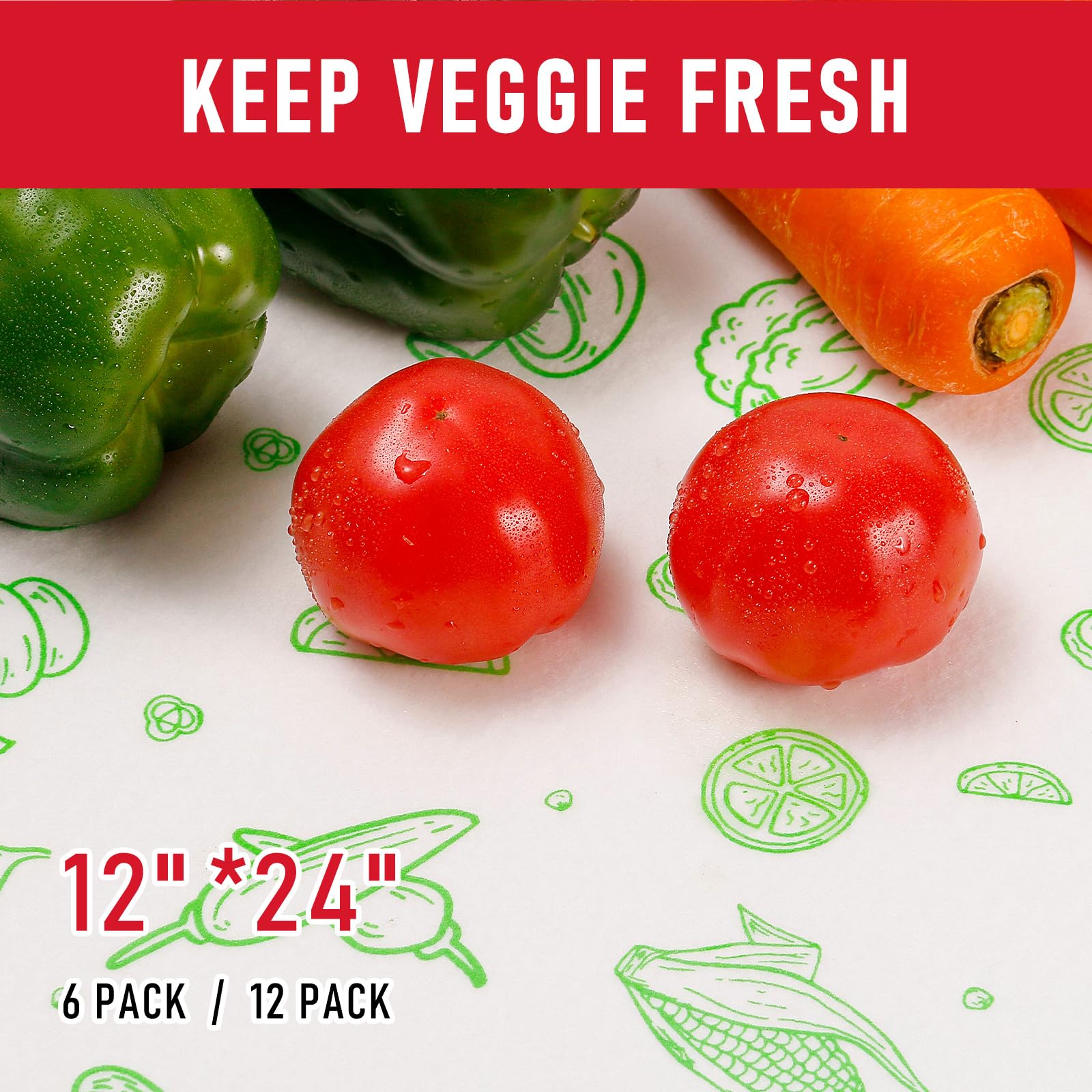 Cooyes rejilla verde veggie añade estilo práctico a la cocina.