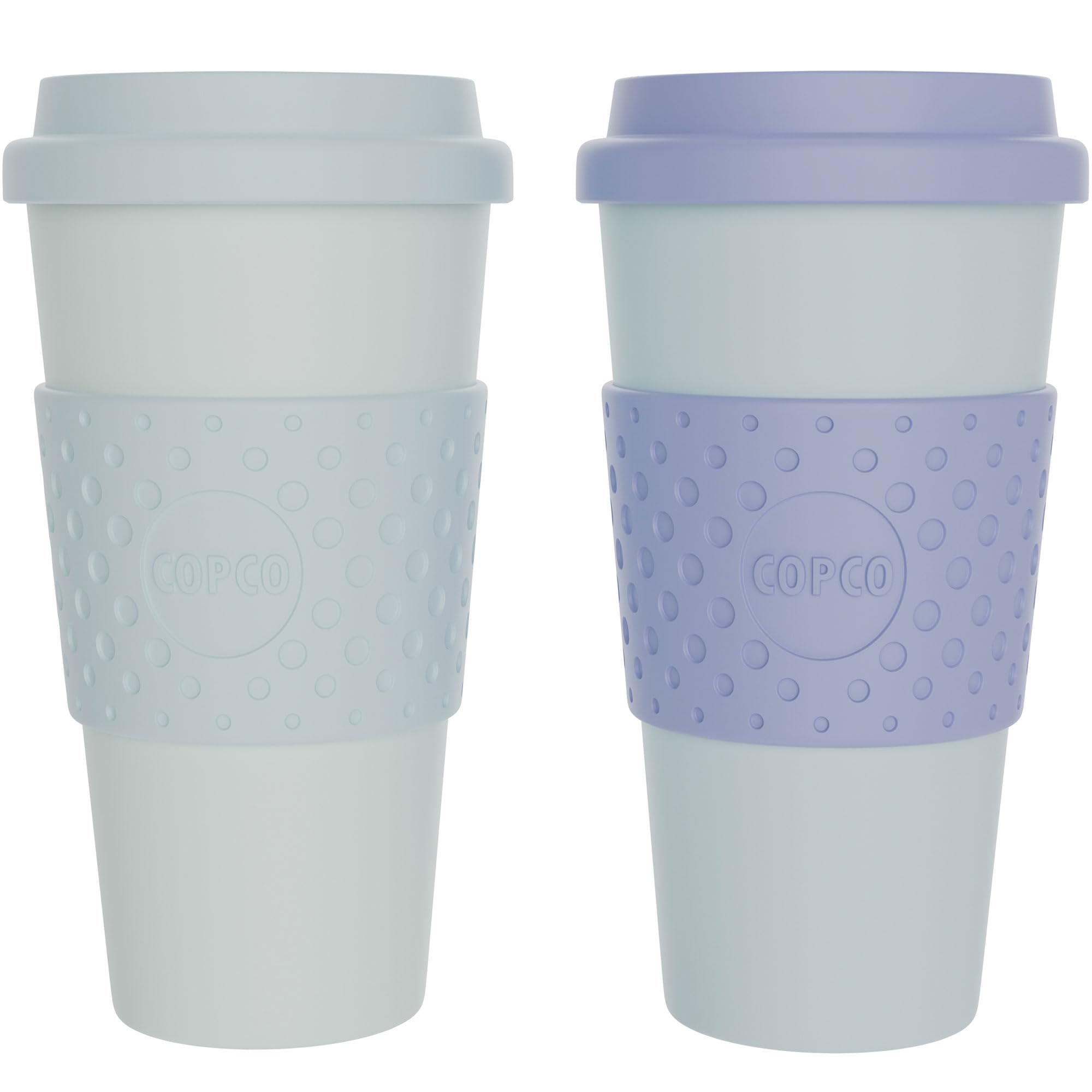 Copco Acadia conjunto de 2 tazas de viaje 16 oz para bebidas calientes o frías