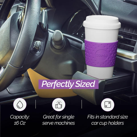 Diseño compacto Copco Acadia para portavasos