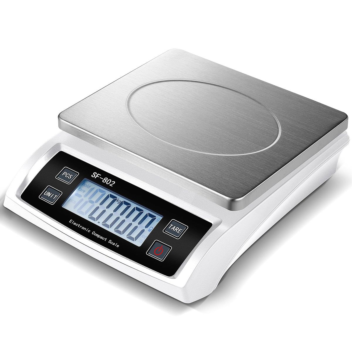 Copkim balanza de cocina digital con pantalla LCD para lecturas claras.