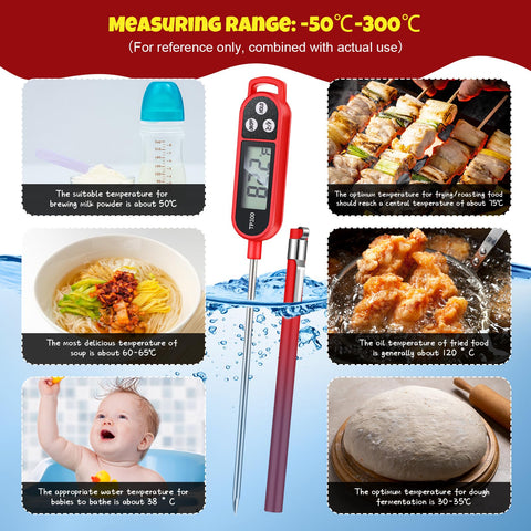 Copkim termómetro cocina sopas y caldos para temperatura estable