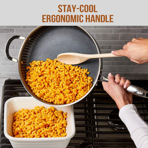 Copper Chef Titan Fry: compatible con inducción y horno para mayor versatilidad.