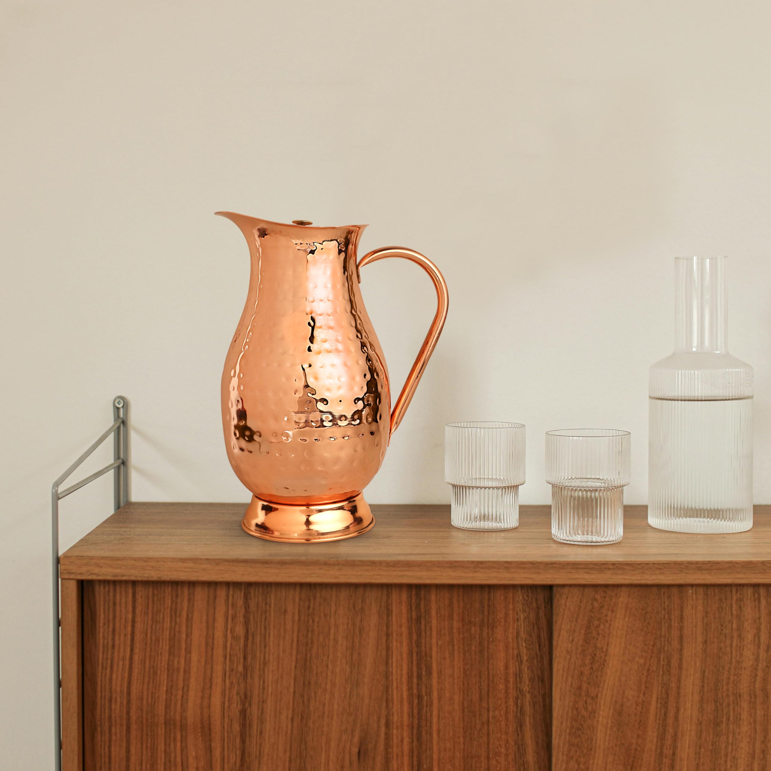 COPPER LIFE jarra cobre 70 onzas adecuada para grandes reuniones.