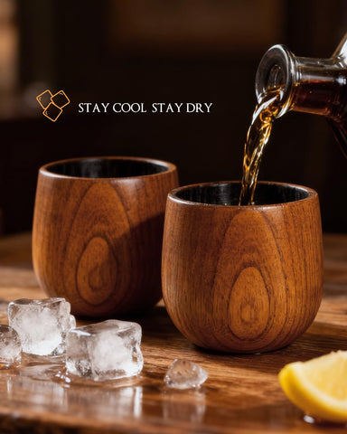 Coralogo caja regalo con diseño barril para regalo de whisky