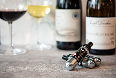 CORAVIN paquete de cápsulas de argón puro para conservar vino por más tiempo