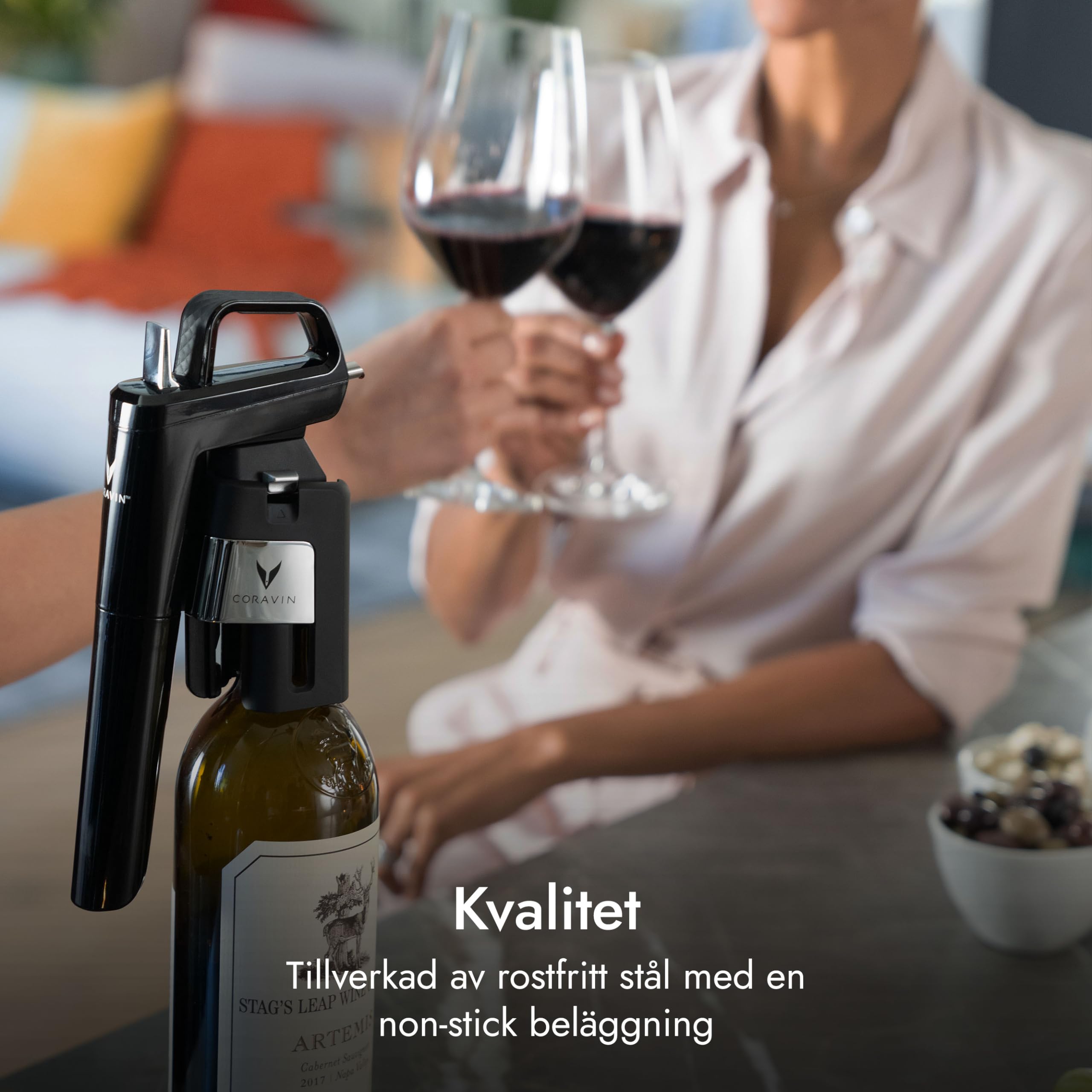 Aguja de repuesto CORAVIN Timeless para preservar el vino sin perturbaciones.