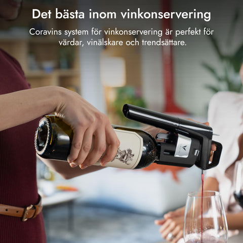 Limpieza rápida de la aguja CORAVIN Timeless tras cada uso.