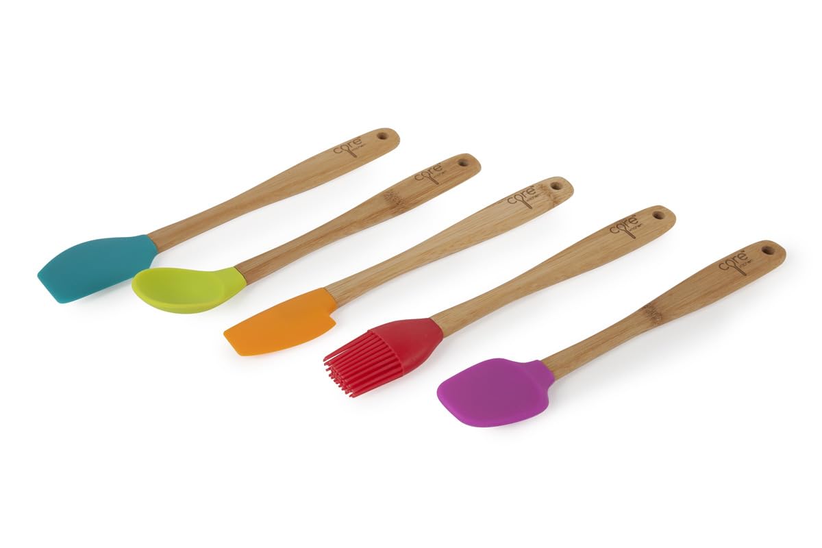 Core Kitchen Crete mini espátula, cabezal suave evita rayar ollas y sartenes