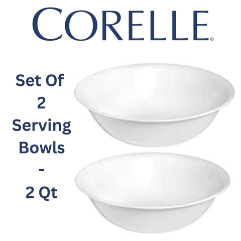 Corelle conjunto de 4 piezas Blanco Invierno Escarcha para comidas versátiles
