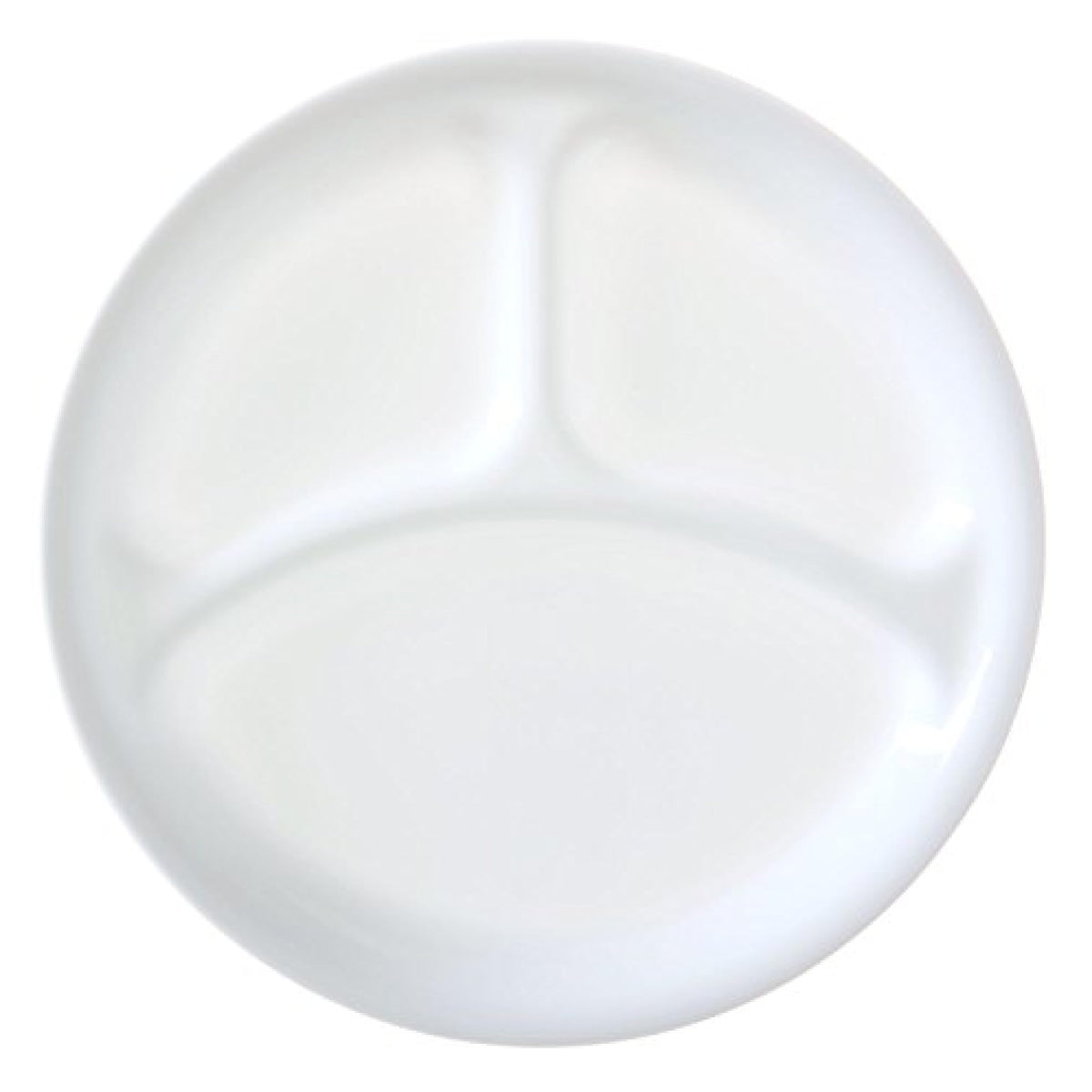 Corelle Coordinates plato dividido invierno-escarcha, juego de 8, ideal para porciones separadas.