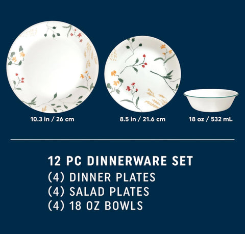 Corelle tazón para sopa o cereal 18 oz, uso versátil para comidas