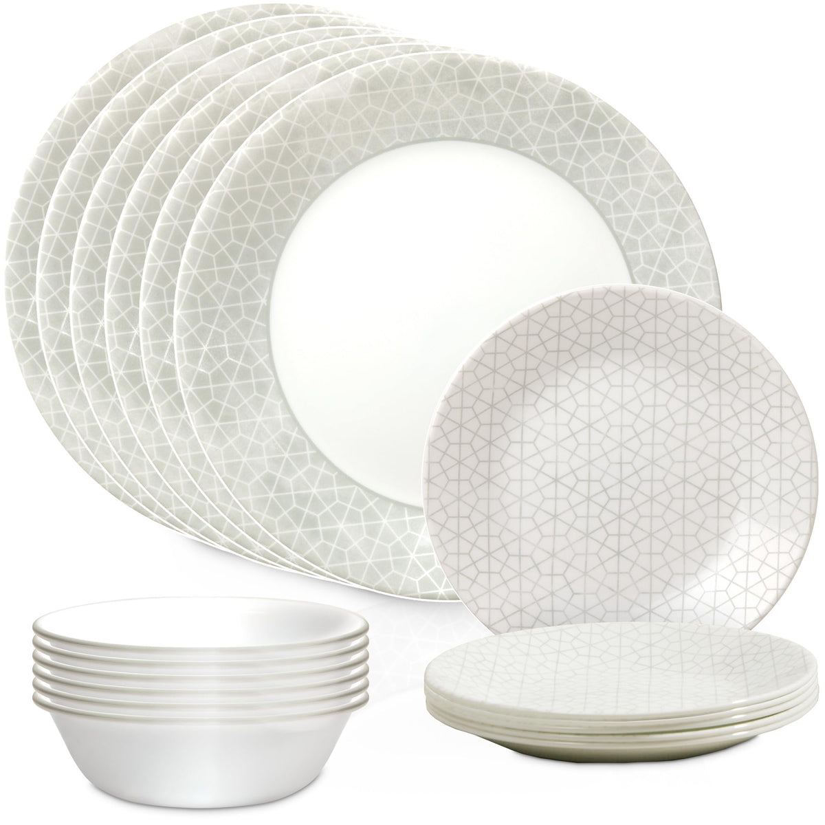 Corelle Knox: platos de cena resistentes y ligeros para uso diario y ocasiones.