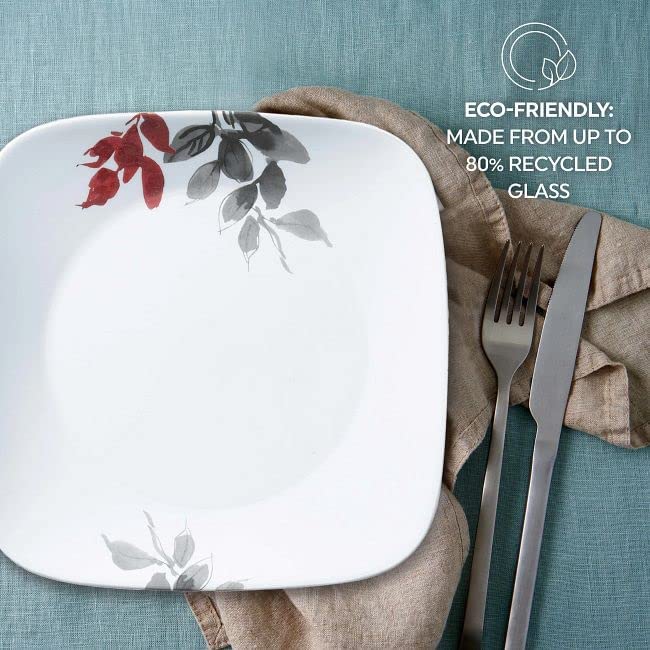 Corelle Kyoto Leaves: cuencos de postre de 296 ml para dulces.