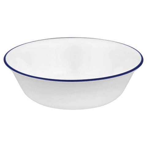 Corelle Livingware Azules del Océano, tazón de 18 oz para sopa o cereal diario.