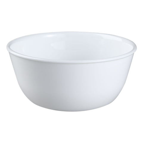 Corelle Livingware diseño clásico blanco intemporal para mesa diaria.