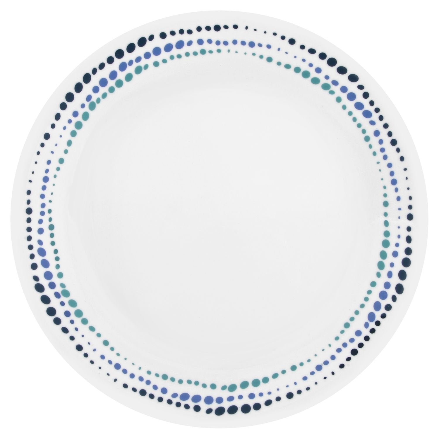 Corelle Livingware Ocean Blues, plato de cena de 26 cm apto para microondas y lavavajillas