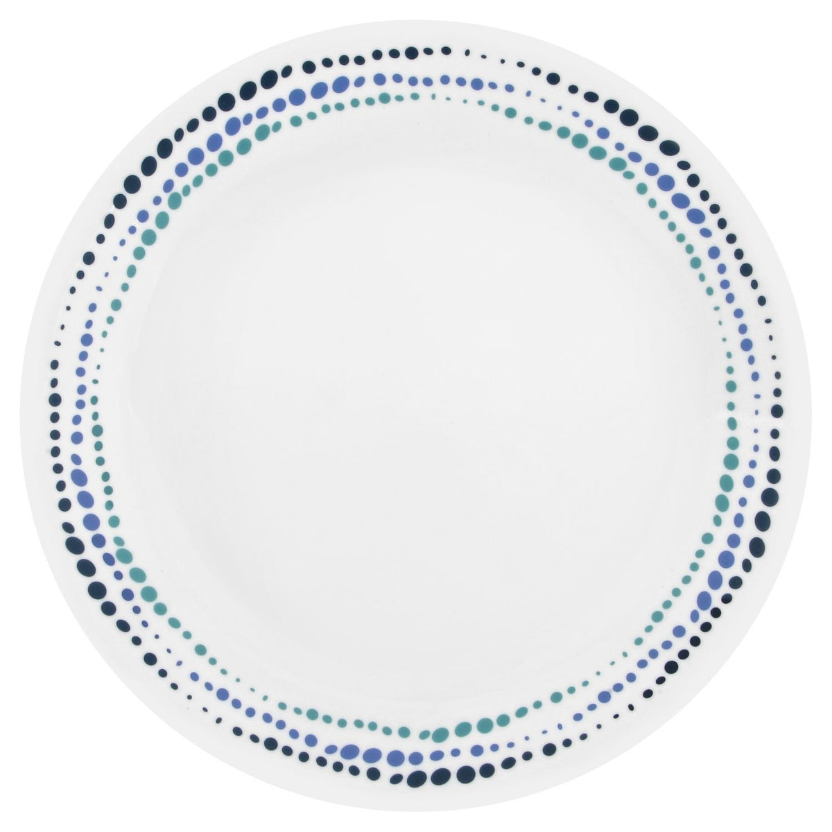 Corelle Livingware Ocean Blues, plato de cena de 26 cm apto para microondas y lavavajillas