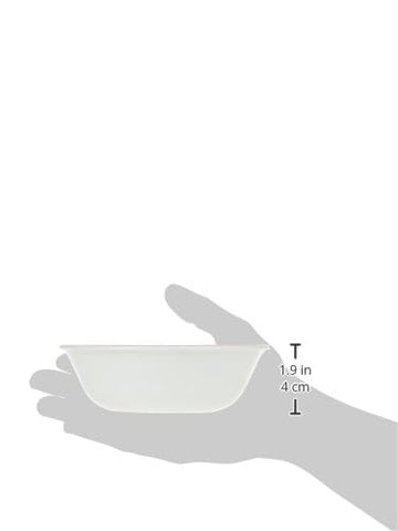 Corelle Livingware apto para microondas y horno; limpieza rápida.