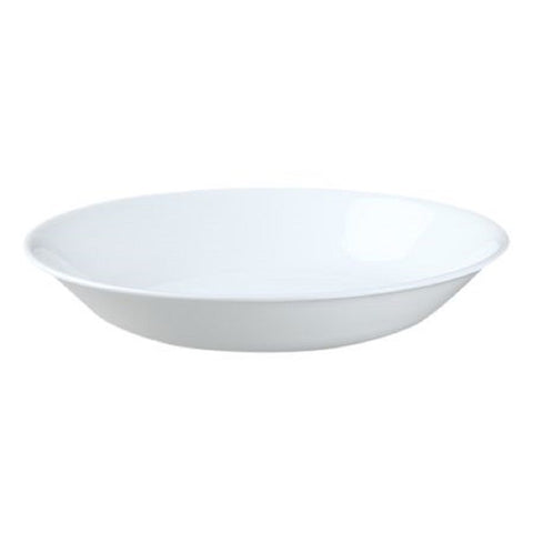 Corelle Livingware Winter Frost White, tazón para pasta de 20 onzas, uso diario en mesa.
