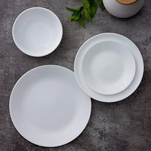 Plato de la colección Livingware Invierno Escarcha para comedor.