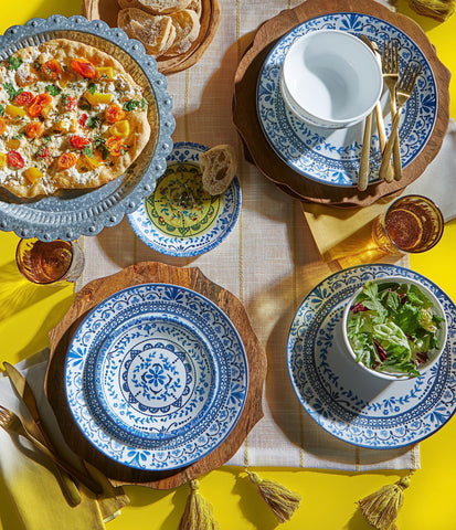 Corelle Portofino, plato ligero y duradero, fácil de apilar.