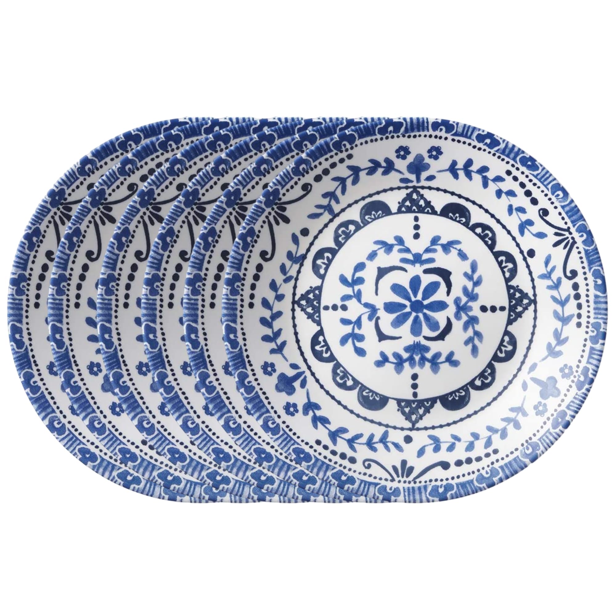 Corelle Portofino, plato de aperitivo de 6-3/4 pulgadas para presentaciones elegantes.