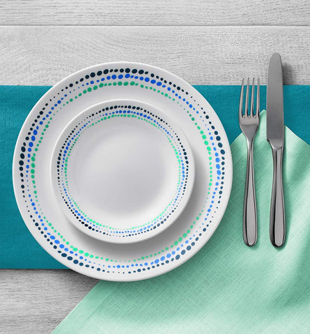Corelle Vitrelle 18 piezas: cuencos de sopa para uso diario y microondas.