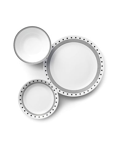 Corelle Vitrelle: platos de aperitivo elegantes para reuniones casuales.