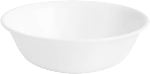 Corelle Vitrelle diseño-clasico-blanco: estilo atemporal para cualquier mesa.