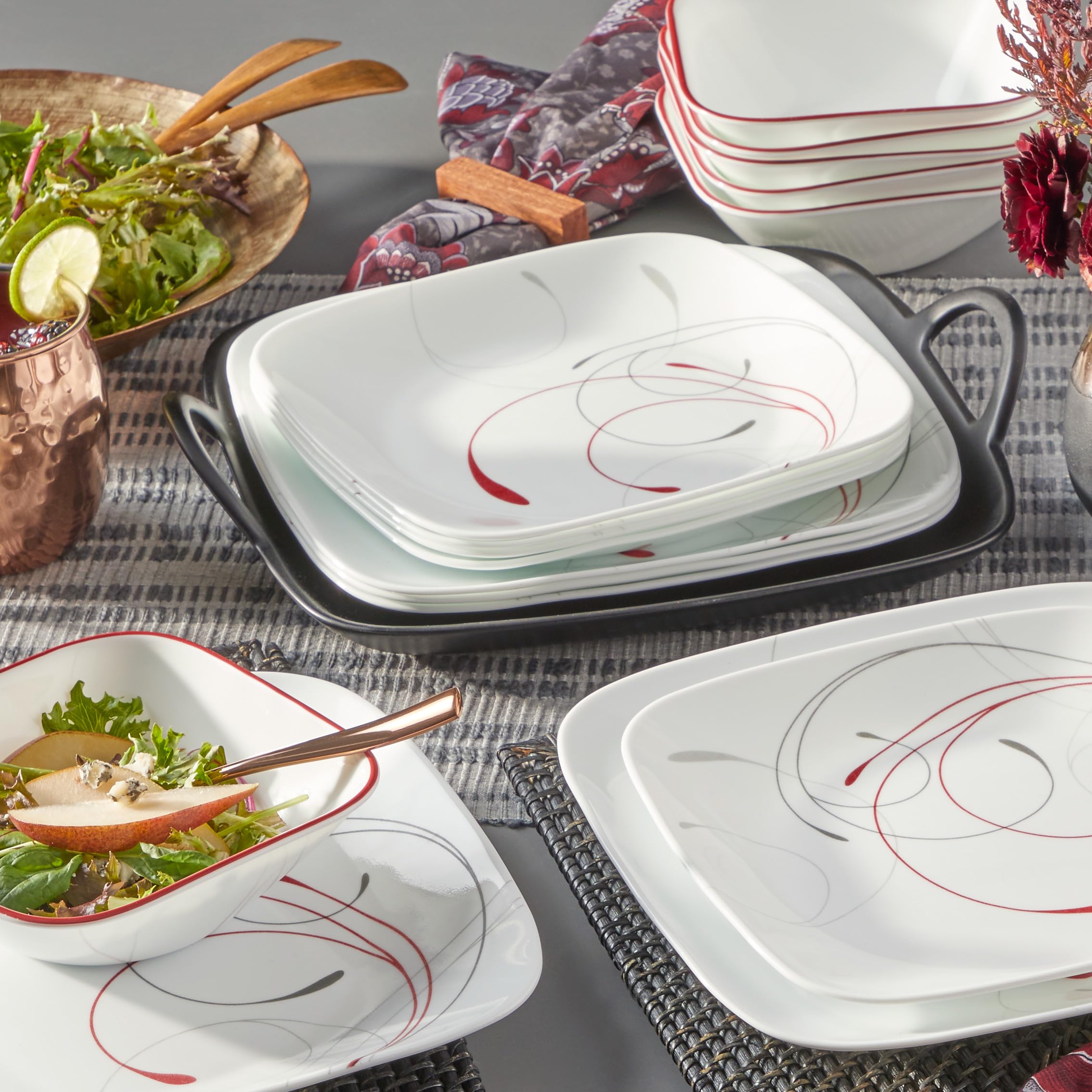 Corelle Vitrelle, durabilidad y ligereza: facilita apilar y almacenar.