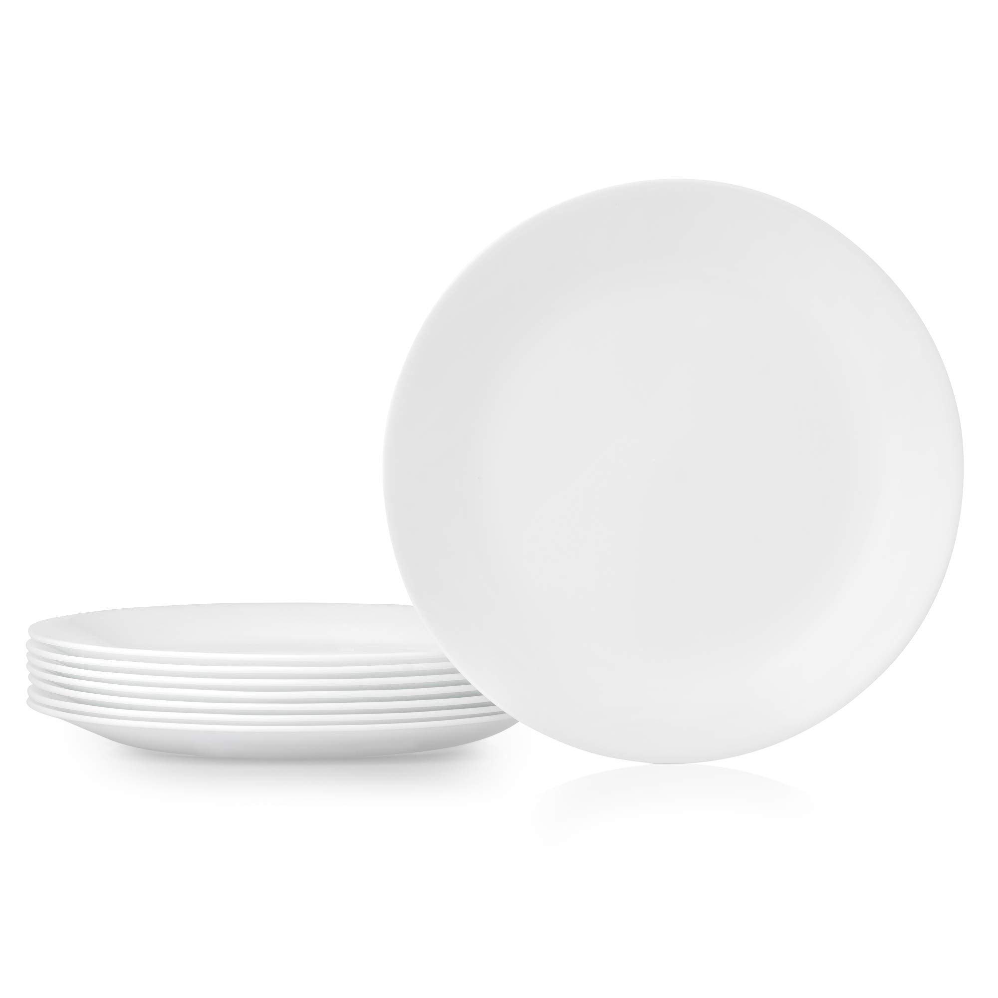 Corelle Vitrelle: conjunto de platos blancos para uso diario